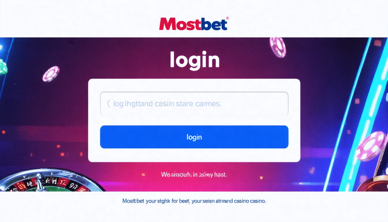 login Mostbet